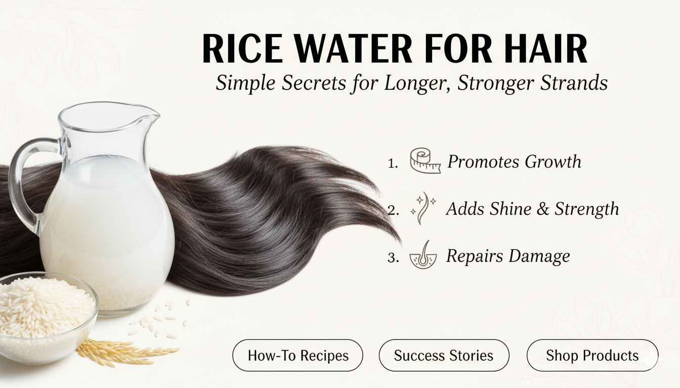 Rice Water for Hair